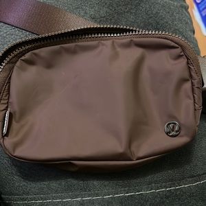 Lululemon brown belt bag